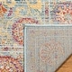 preview thumbnail 4 of 2, SAFAVIEH Sevilla Kacandone Traditional Oriental Viscose Rug - Light Blue/Multi - 4' x 5' 7"