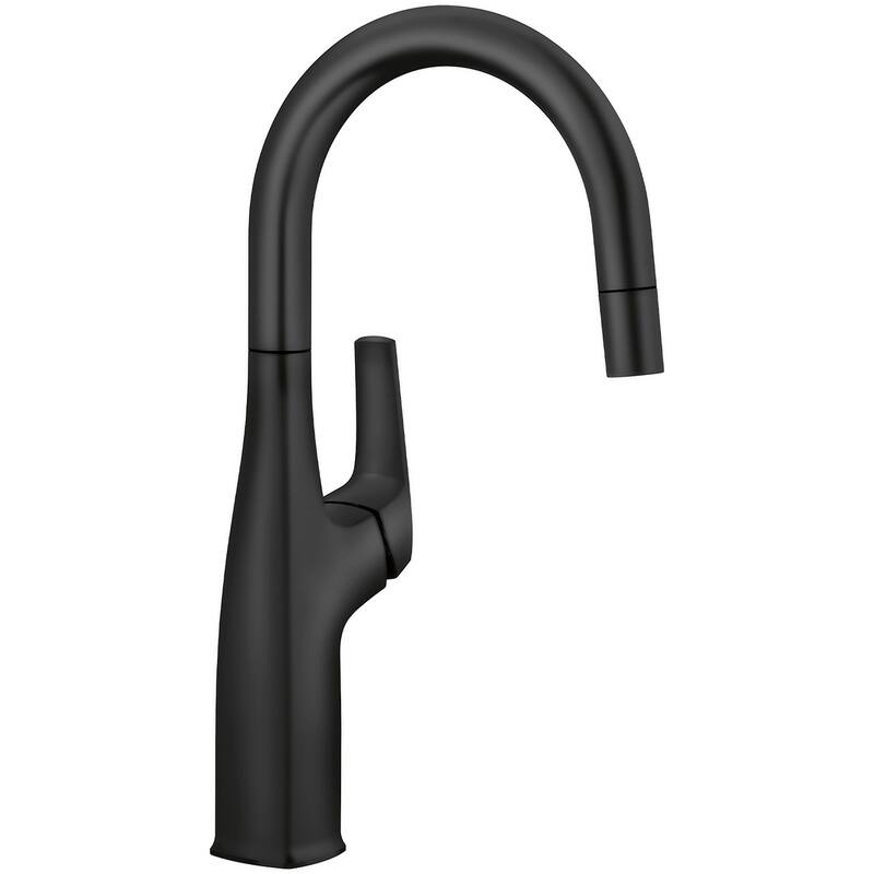 Blanco Rivana 1.5 GPM Single Hole Bar Faucet - Matte Black