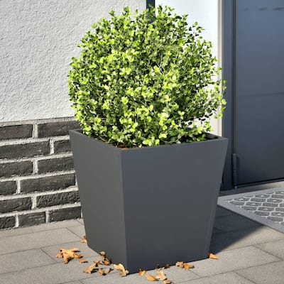 vidaXL Garden Planters Outdoor Flower Pot Patio Raised Bed Planter Box Steel