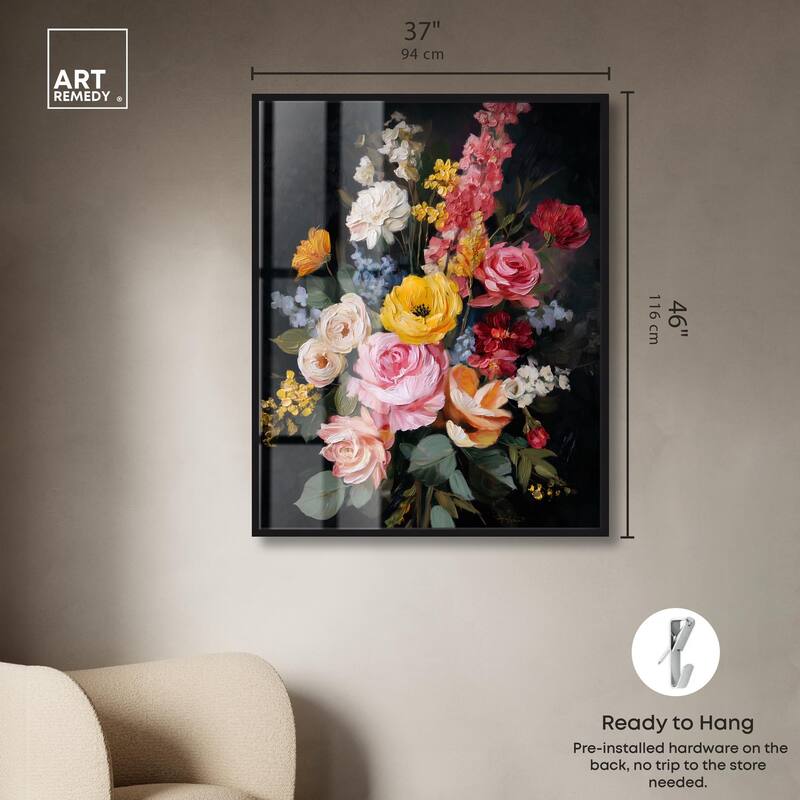 Garden Richness II Shadowbox by Art Remedy