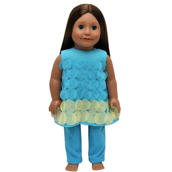 Shop 18 Inch Doll Clothes Outfit Teal Turquoise Legging Pants