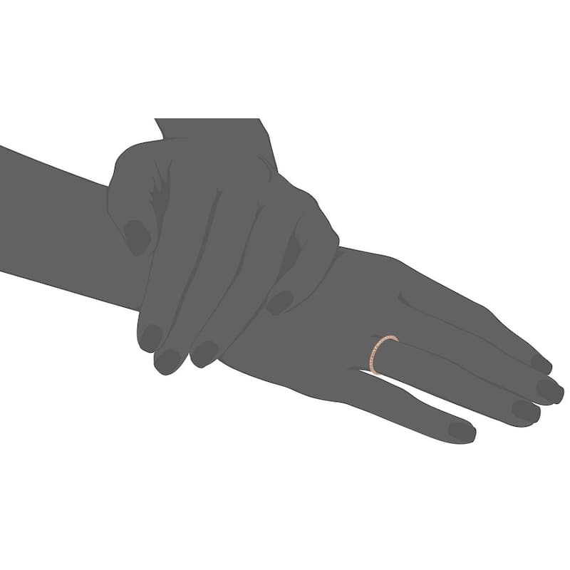 14k Yellow White or Rose Gold 1.5 millimeter Diamond-cut Stackable Ring