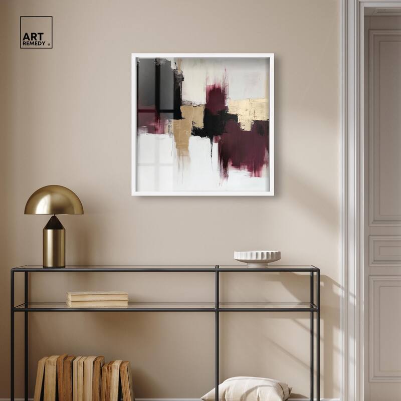 Golden Dusk III Shadowbox by Art Remedy