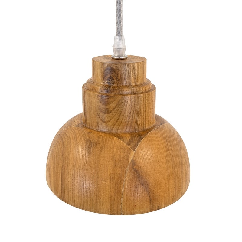 Bois Wooden One Light Pendant