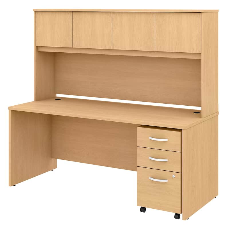 Studio C 72W Desk with Hutch and Drawers by Bush Business Furniture