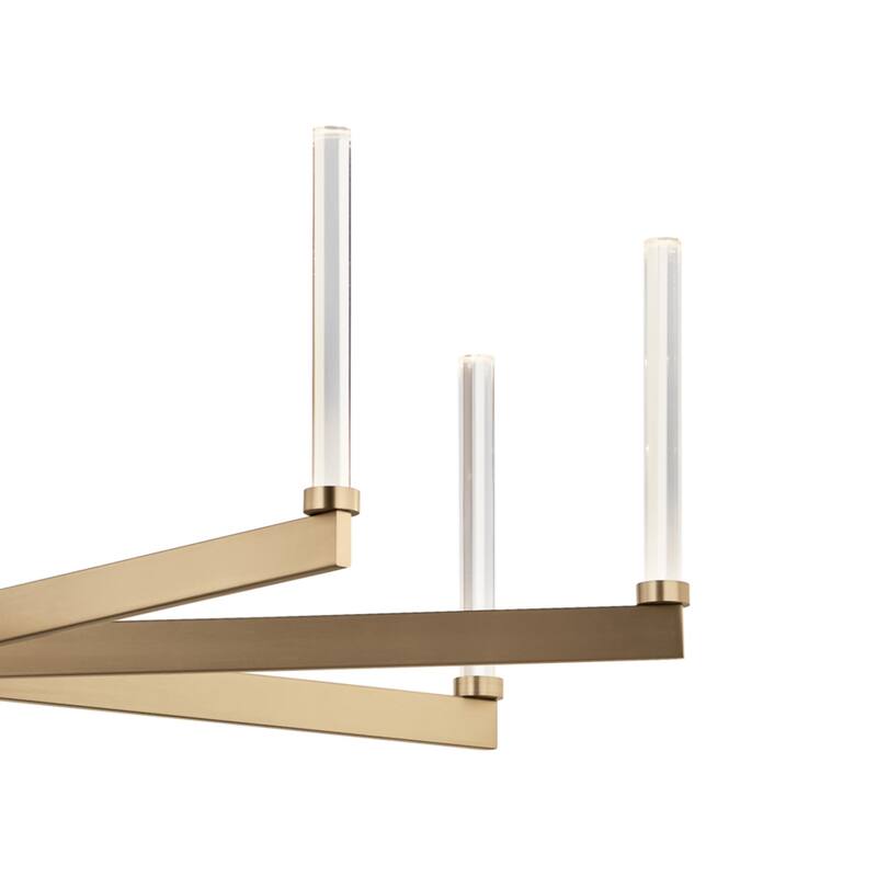 Kichler Lighting Sycara 48.5 in. 8-Light Integrated LED Chandelier