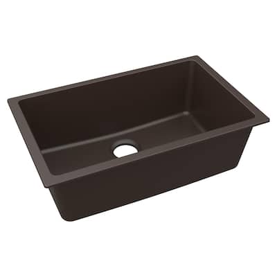 Elkay ELGRU13022 Quartz Classic 29-1/2" Undermount Single Basin Quartz