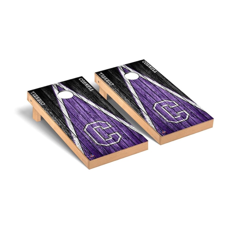 Cornell College Rams Triangle Cornhole Board Set