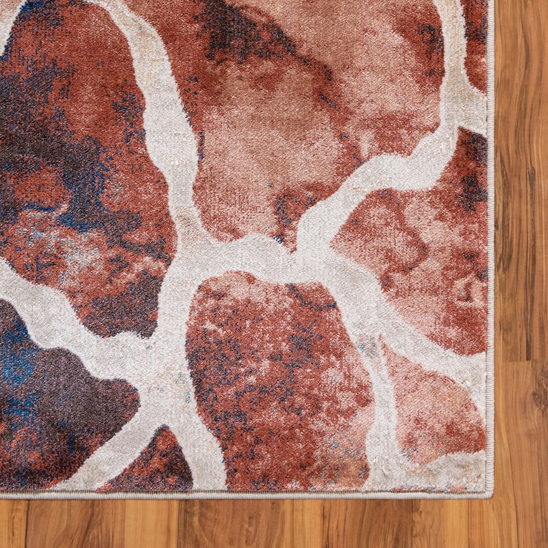 Contemporary Harrogate Collection Area Rug