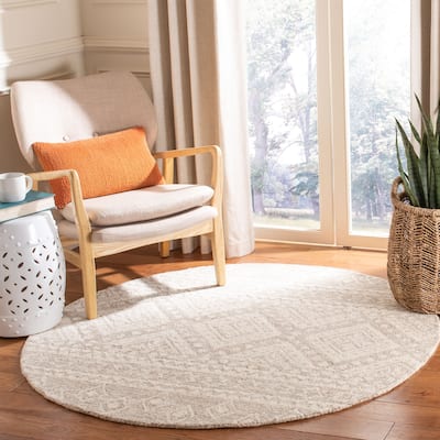 SAFAVIEH Handmade Micro-Loop Kobie Wool Rug