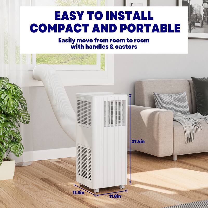 8000 BTU Portable Air Conditioners Portable AC Unit with Remote