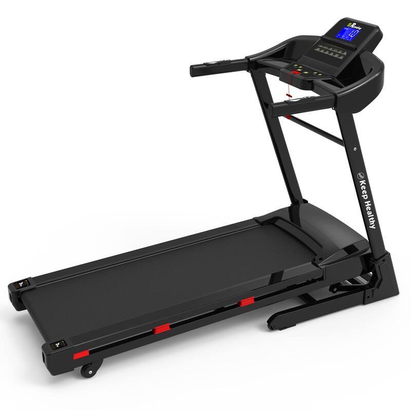 Treadmills for Home, Electric Treadmill with Automatic Incline, Foldable 3.5HP Workout Running Machine Walking