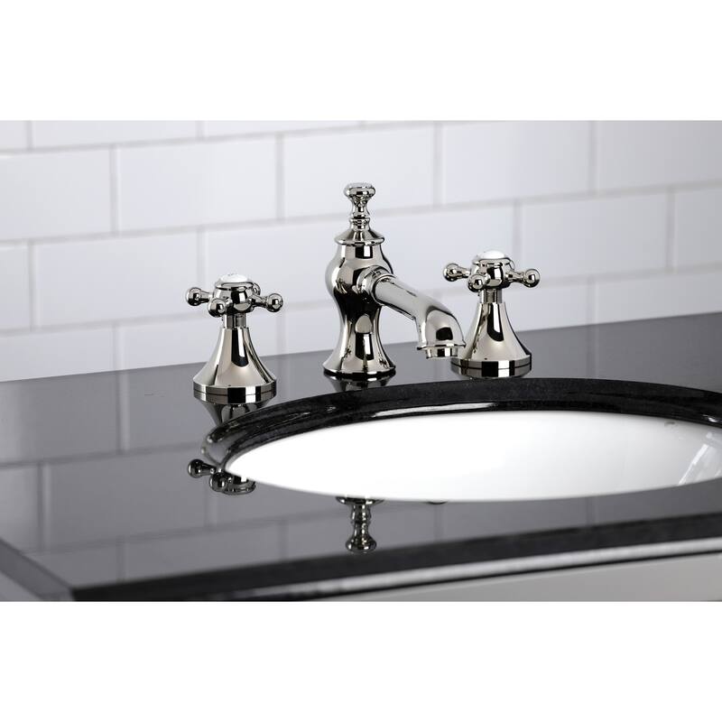 Kingston Brass English Country 8 in. Widespread Bathroom Faucet