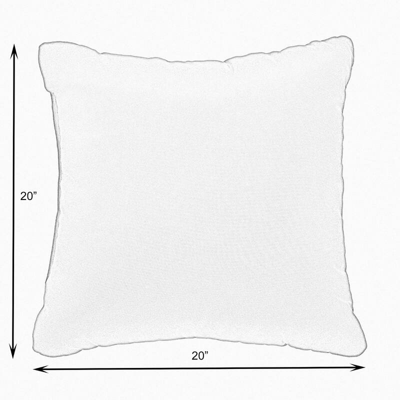 Sunbrella Gateway Mist Corded Indoor/ Outdoor Pillow Set (Set of 2)