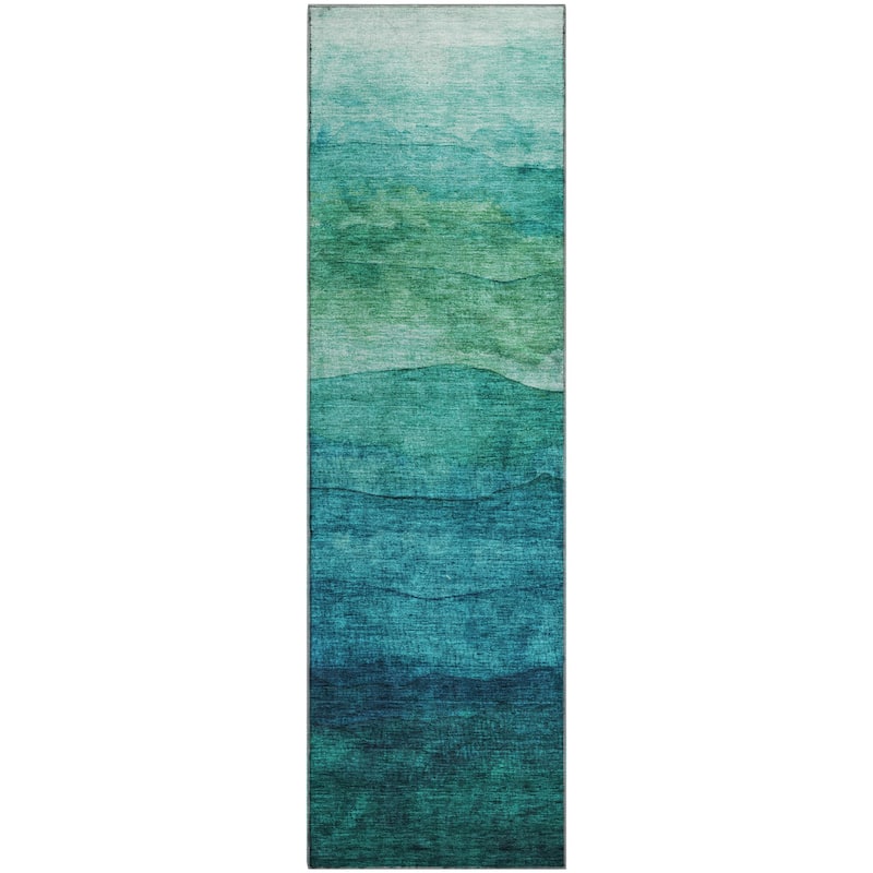 Premium Washable Super Soft Modern Ombre Mayfield Rug