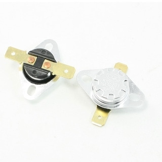 AC 250V 10A NC 92C Temperature Control Switch Bimetal Thermostat 2 PCS ...