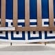 preview thumbnail 8 of 6, Rizzy Home Adair Greek Key Crib Skirt - 26" X 51"