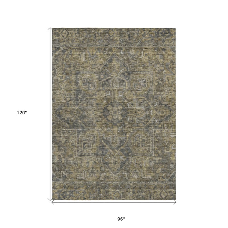 Paso Oriental Weather Resistant Timeless Grace Outdoor Rug