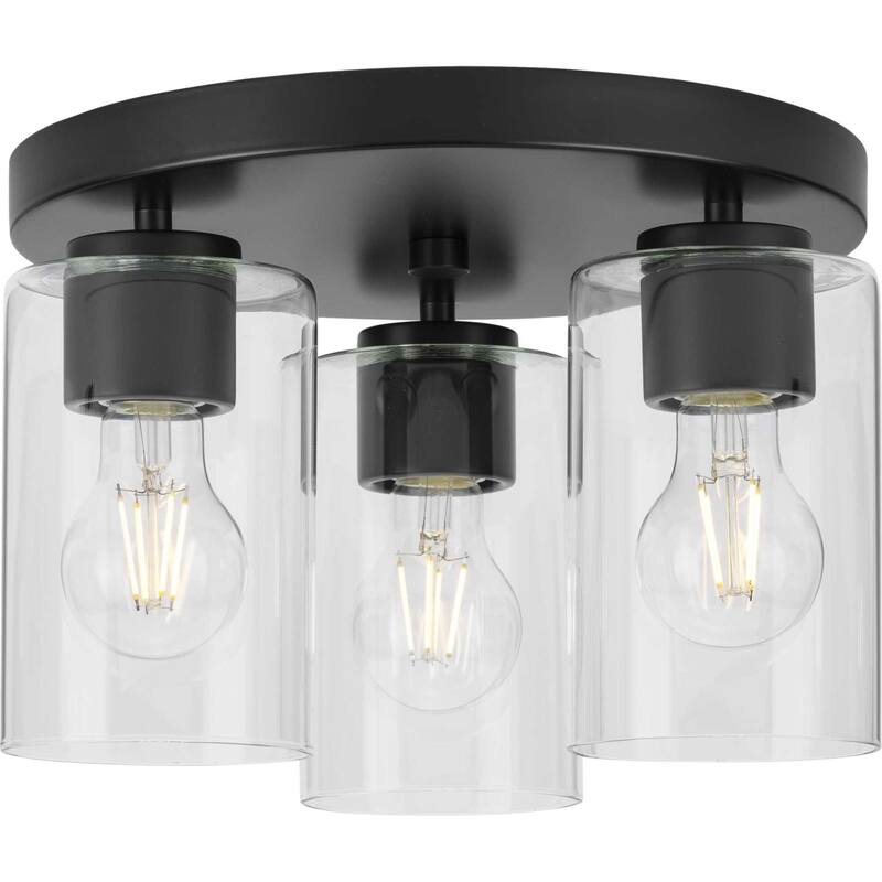 Progress Lighting P350237 Cofield 3 Light 12" Wide Flush Mount Ceiling