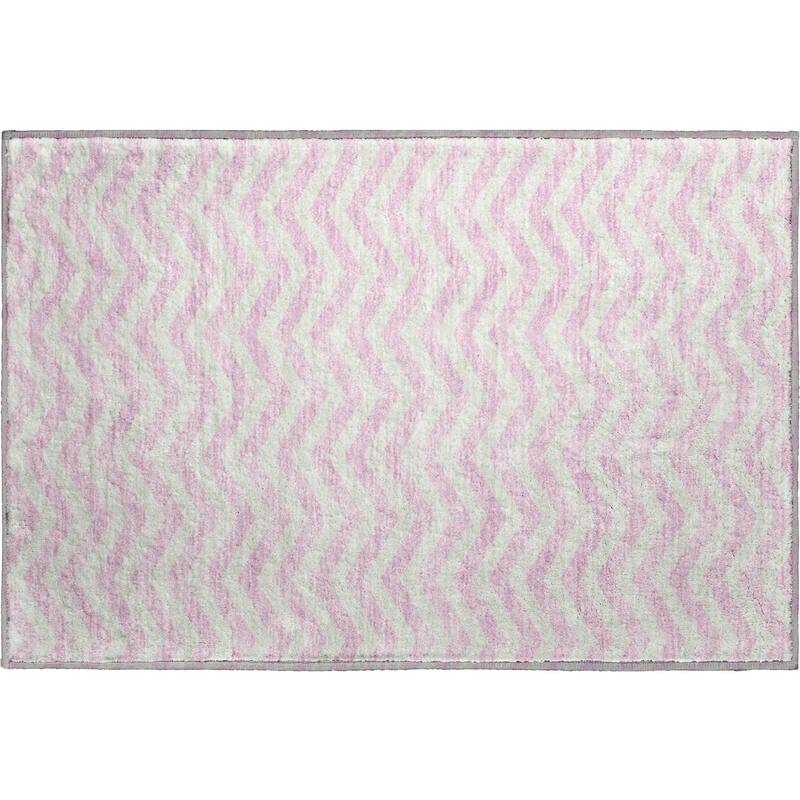 Premium Washable Super Soft Modern Chevron Mayfield Rug