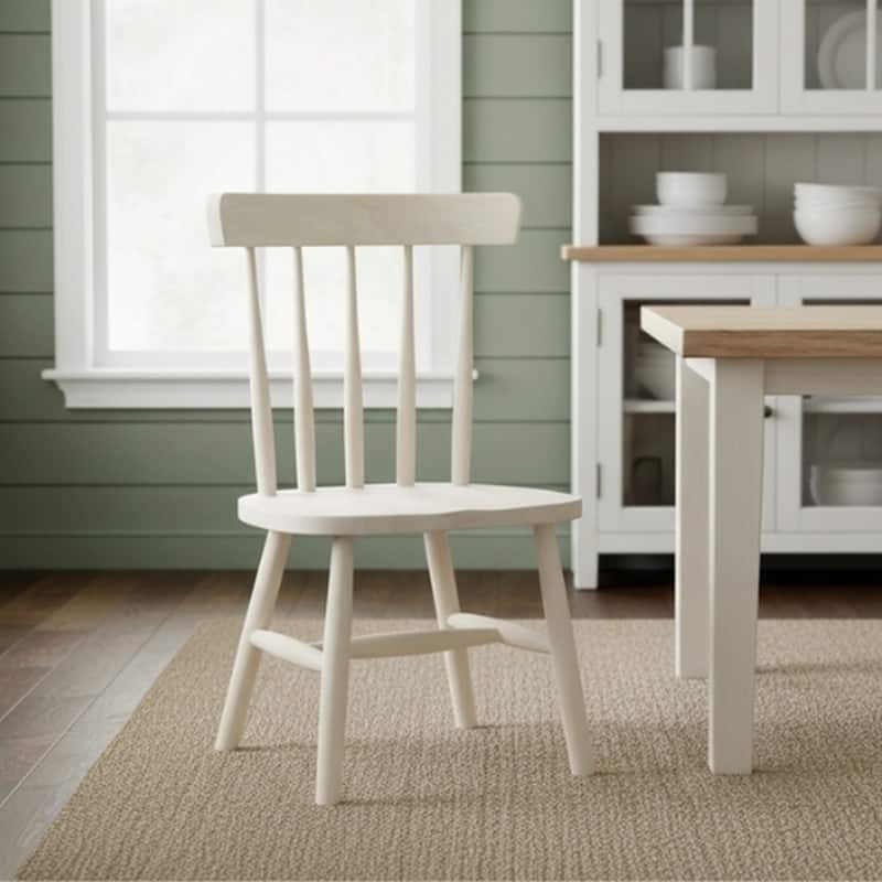 International Concepts Solid Wood Kids Chairs - Set of 2 - Unfinished