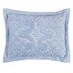 preview thumbnail 61 of 80, Better Trends Ashton Collection in Medallion Design 100% Cotton Tufted Unique Luxurious Machine Washable Tumble Dry Blue - Standard Sham
