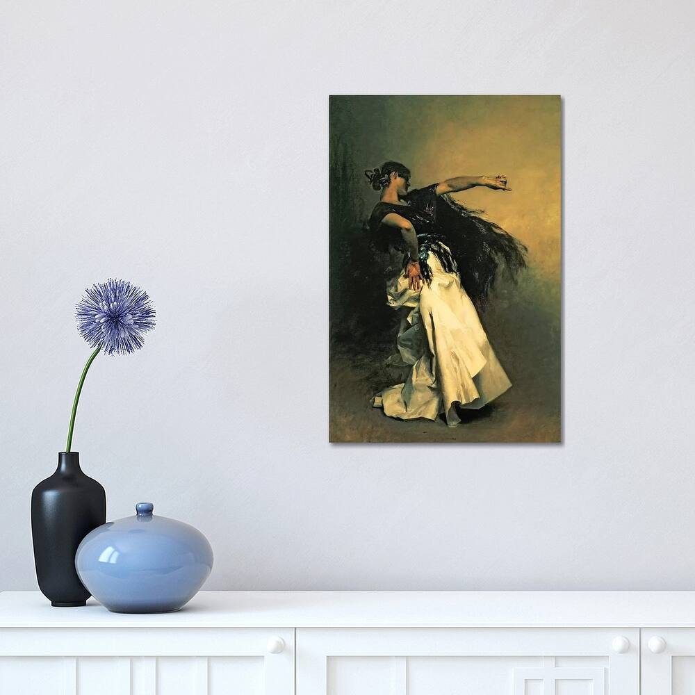 iCanvas "The Spanish Dancer, study for 'El Jaleo', 1882 " by John Singer Sargent Canvas Print