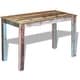 preview thumbnail 5 of 6, vidaXL Dining Table Solid Reclaimed Wood 45.3"x23.6"x30" - multi-color