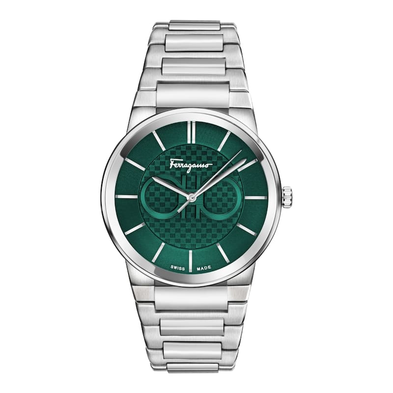 Ferragamo Sapphire Watch - Stainless Steel