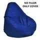 preview thumbnail 3 of 7, Leatherette Bean Bag Cover Filling Not Included, Ideal for Children and Teenagers by Ample Decor