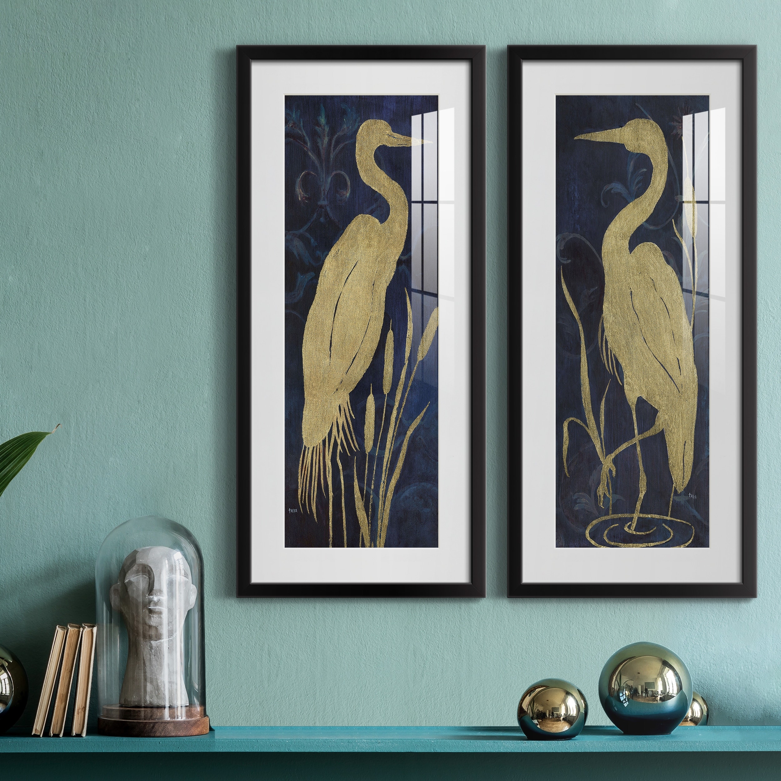 t-egret Egret at Rest painting by Larry Zach – Larry Zach Wildlife Art