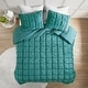 preview thumbnail 23 of 28, Intelligent Design Velvet Dream Puff 3 Piece Comforter Set