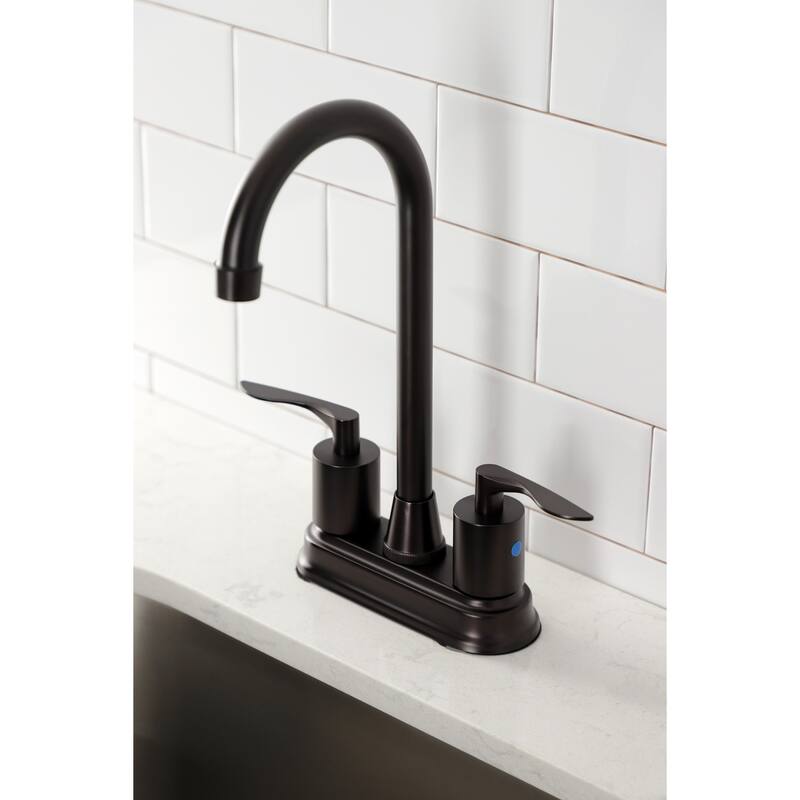 Kingston Brass Serena Centerset 4 in. Centerset Bar Faucet