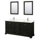 Option Dark Espresso / Giotto Quartz Top / Polished