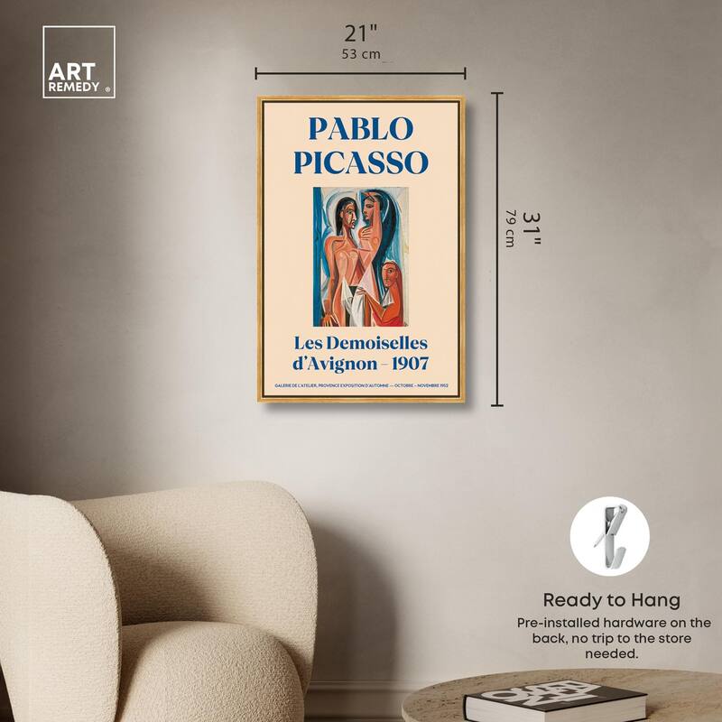 Faces of Demoiselles Canvas by Art Remedy