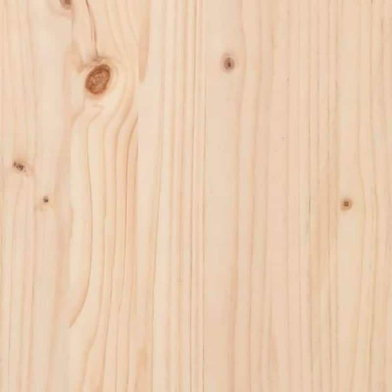 vidaXL Dog Bed Natural Pine Solid Pine Wood Large Durable Dog Bed - 29.7 x 41.5 x 11.0