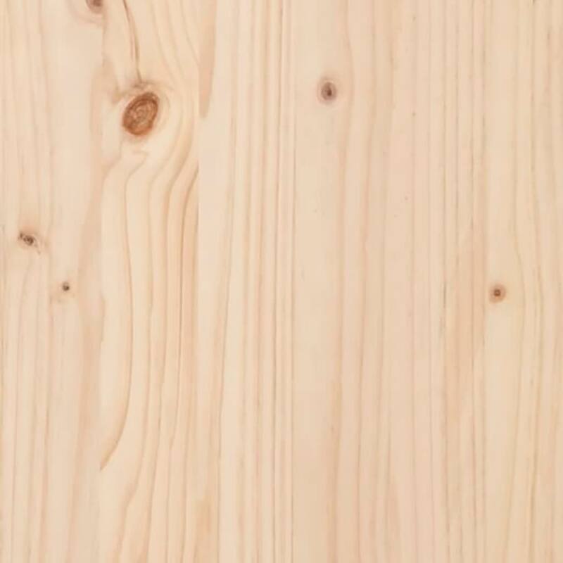 vidaXL Radiator Cover 31.3/42.7"x7.5"x33.1" Solid Wood Pine
