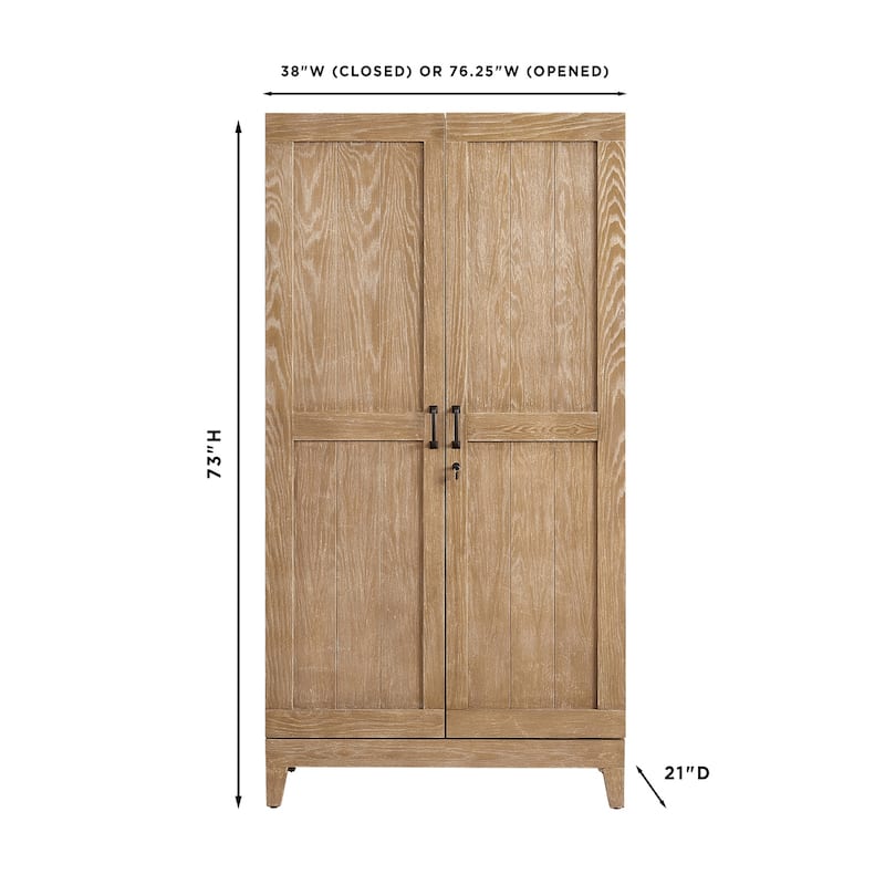 The Westbrook Home Bar and Wine Cabinet