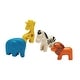 preview thumbnail 4 of 6, PlanToys Wooden Wild Animals Playset