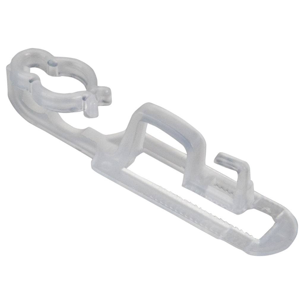 26ct Clear Omni All-In-One Universal Gutter Shingle Light Clips
