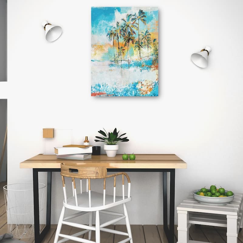 Tropic Vibe By Studio Arts Canvas Art Print