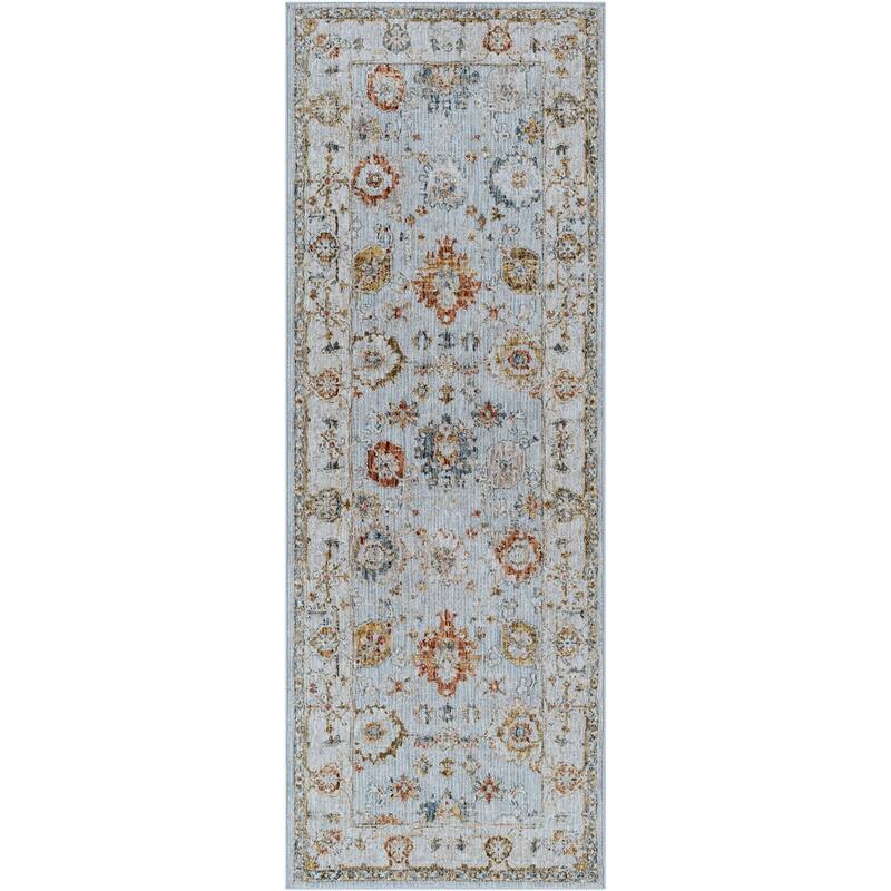 Livabliss Traditional Reina Medallion Area Rug