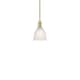 Option Brushed Brass / White