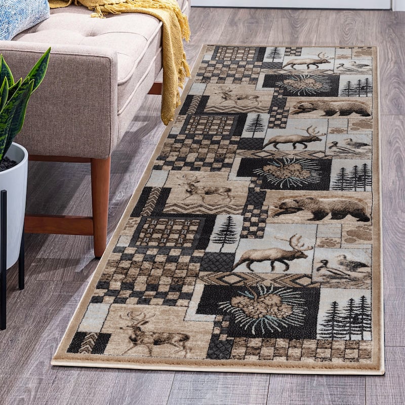 Wildlife Collection Area Rug