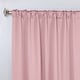 preview thumbnail 148 of 198, Superior Solid Machine Washable Room Darkening Curtains with Back Tabs, Set of 2