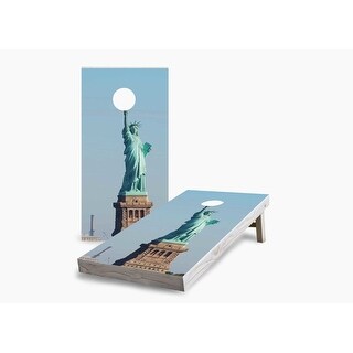 Statue of Liberty Cornhole Game (Choose Wraps or Boards)