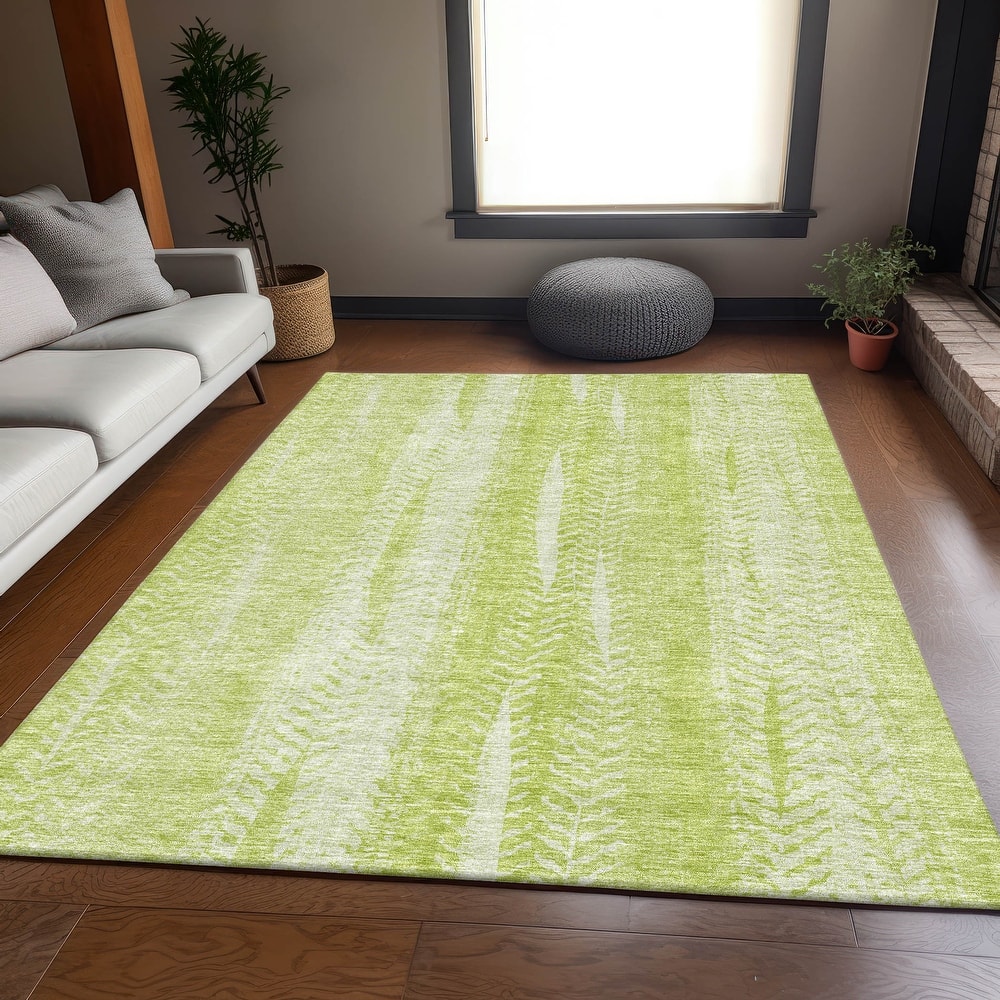 Premium Washable Super Soft Stripe Tracks Mayfield Rug