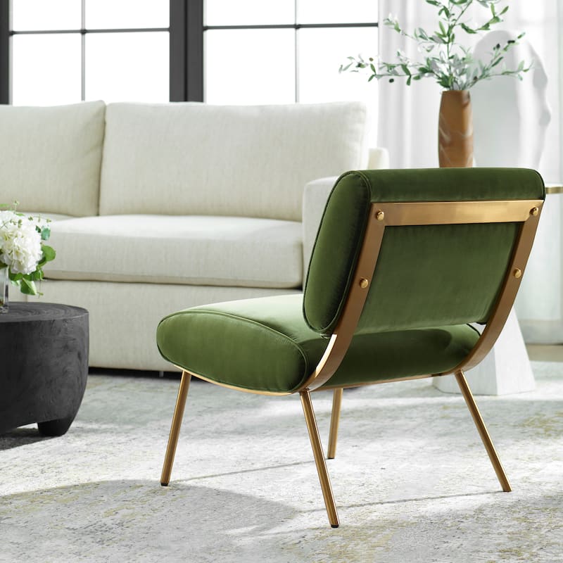 Uttermost Knoll Mid-Century Accent Chair - 24"W x 30"H x 28"D