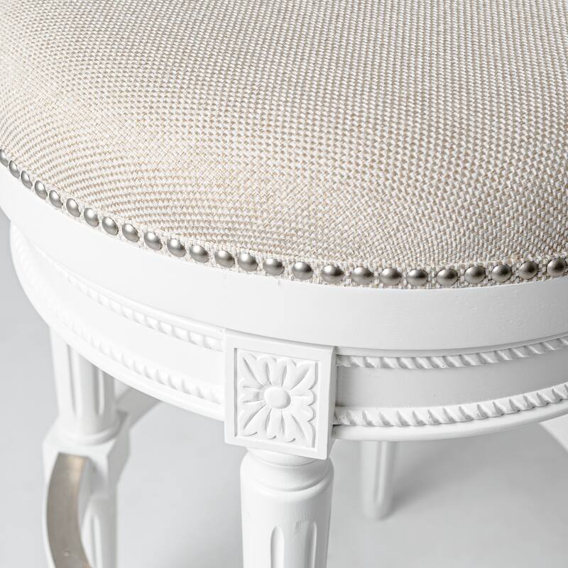 Maven Lane Pullman Swivel Kitchen Dining Stool