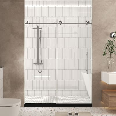 60x76 Inch Frameless Shower Door